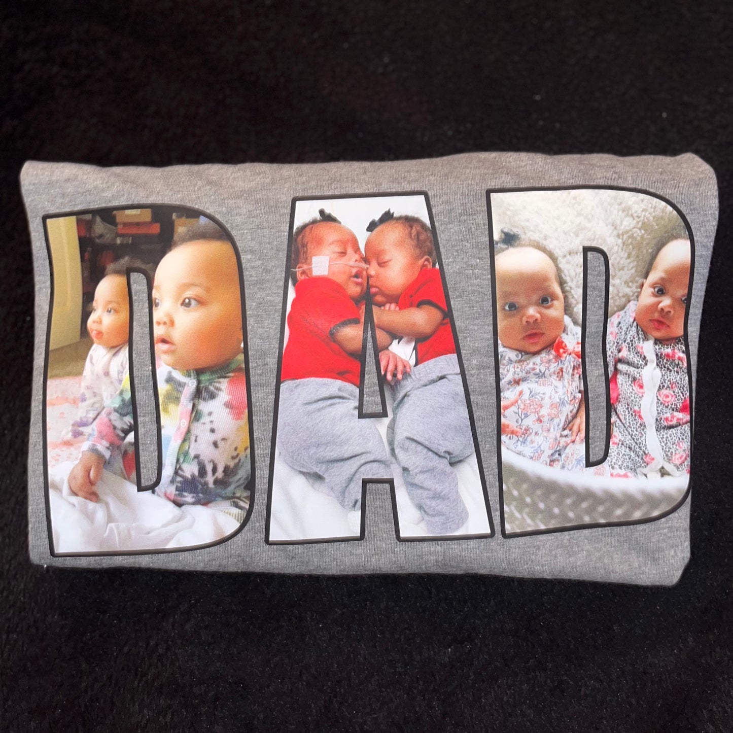 Custom Photo Dad Tee
