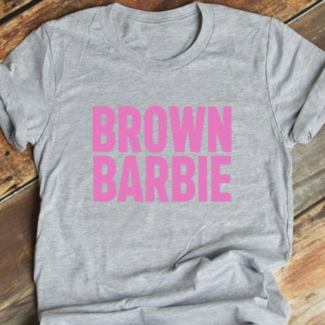 brown barbie t shirt